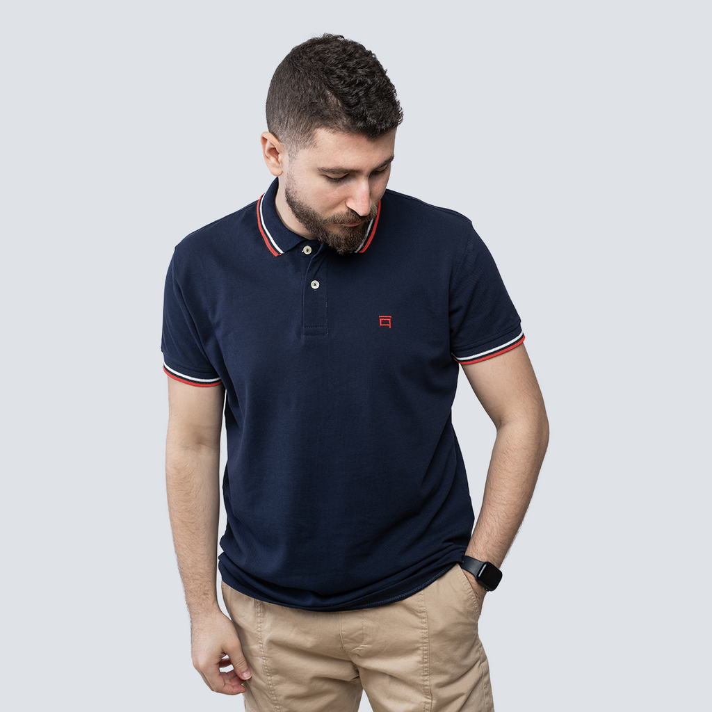 Navy/ White-Red