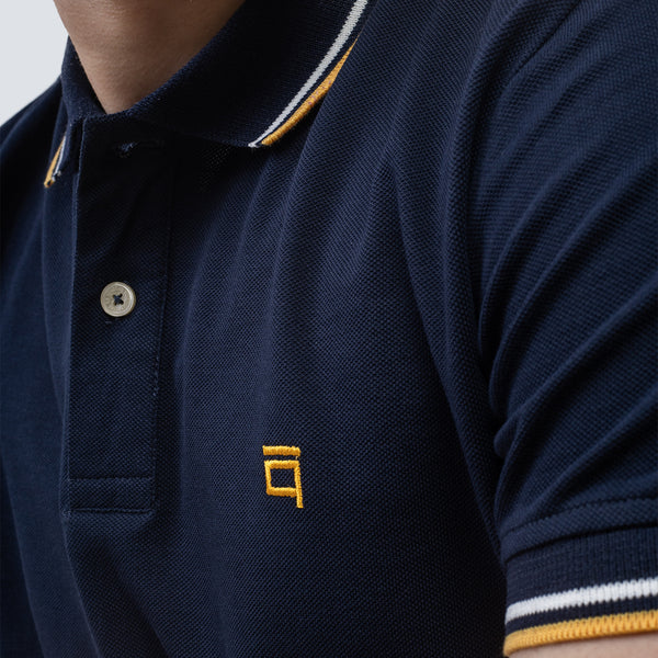 Navy/ White-Yellow