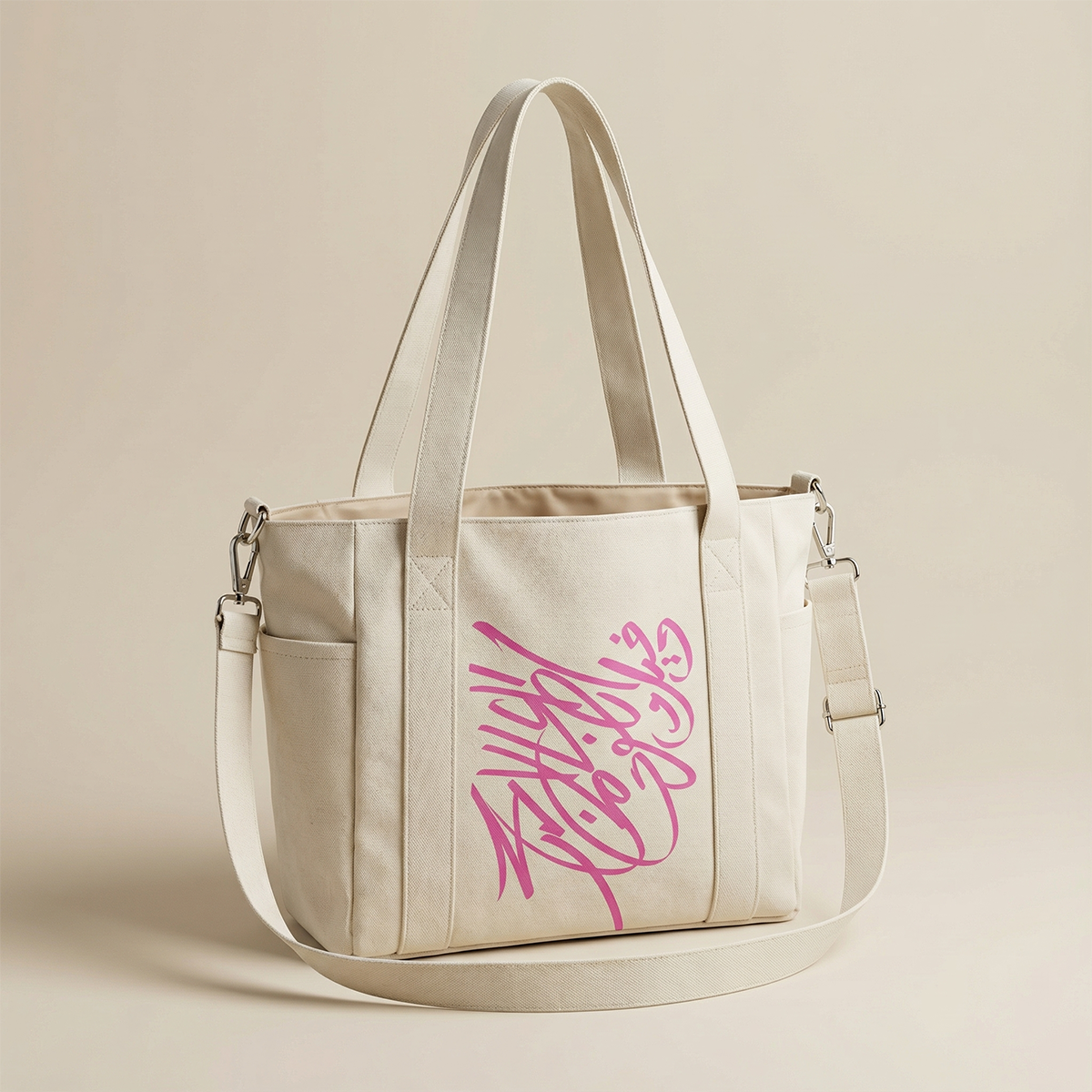 Feek Entawa Multi-Pocket Canvas women’s Bag Secondary image