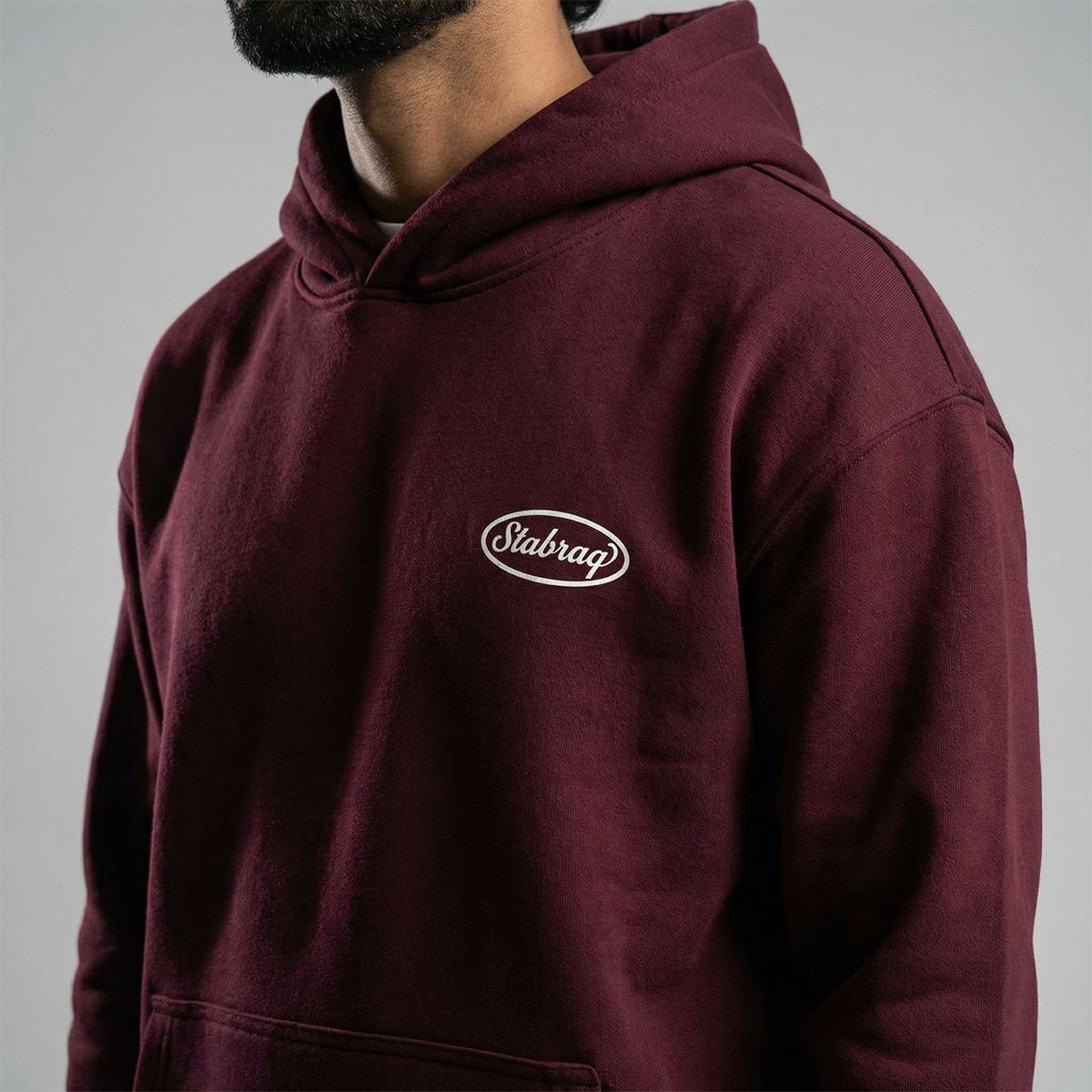 Zikr Hoodie Burgundy Secondary image