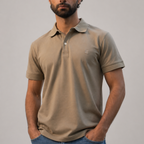 Axis Polo-Dark Tan