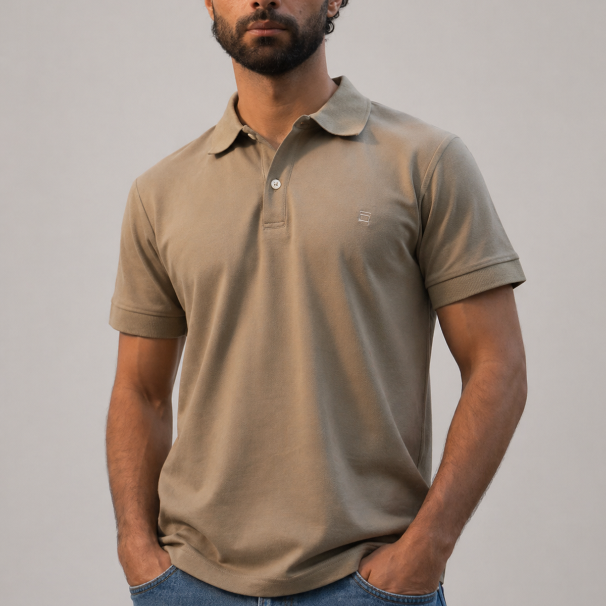 Axis Polo-Dark Tan