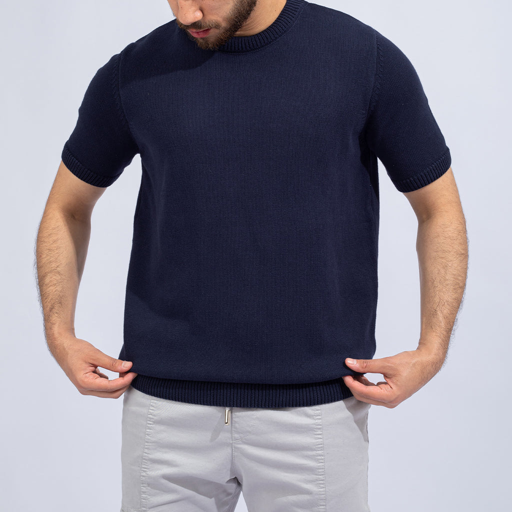 Knitted Crewneck Navy