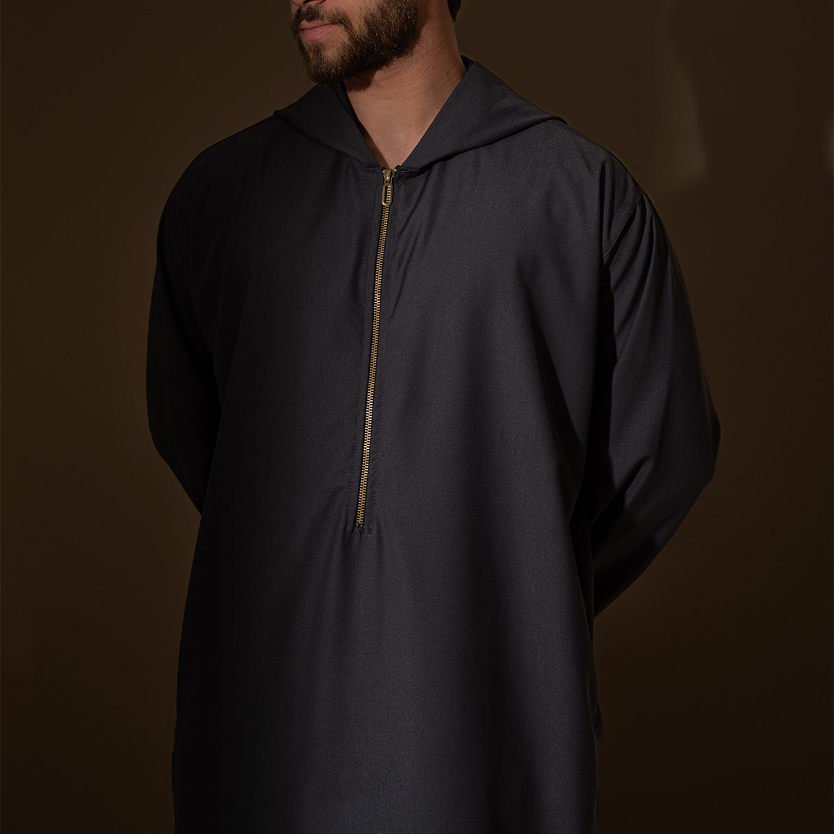 Stabraq Jilbab Dark Gray