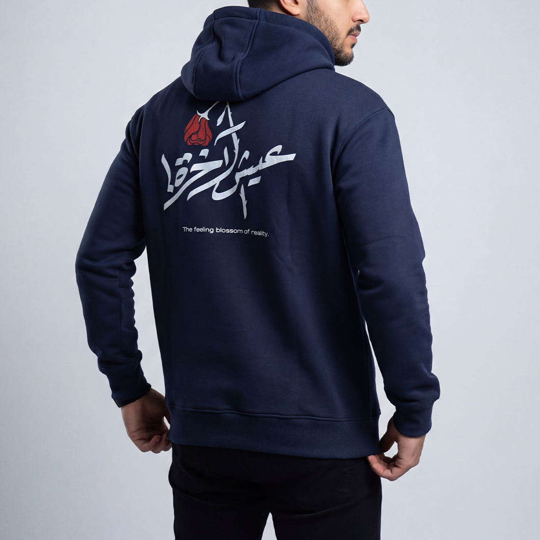 Afterlife Hoodie Navy Secondary image