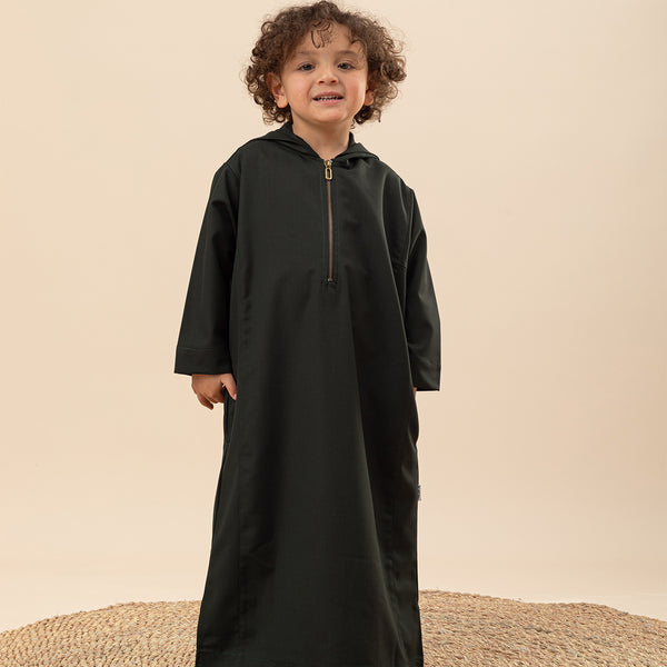 Kids Jilbab Royal Green
