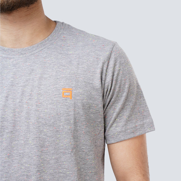 Splashed Neon Orange