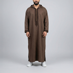 Wool Thawb Light Brown