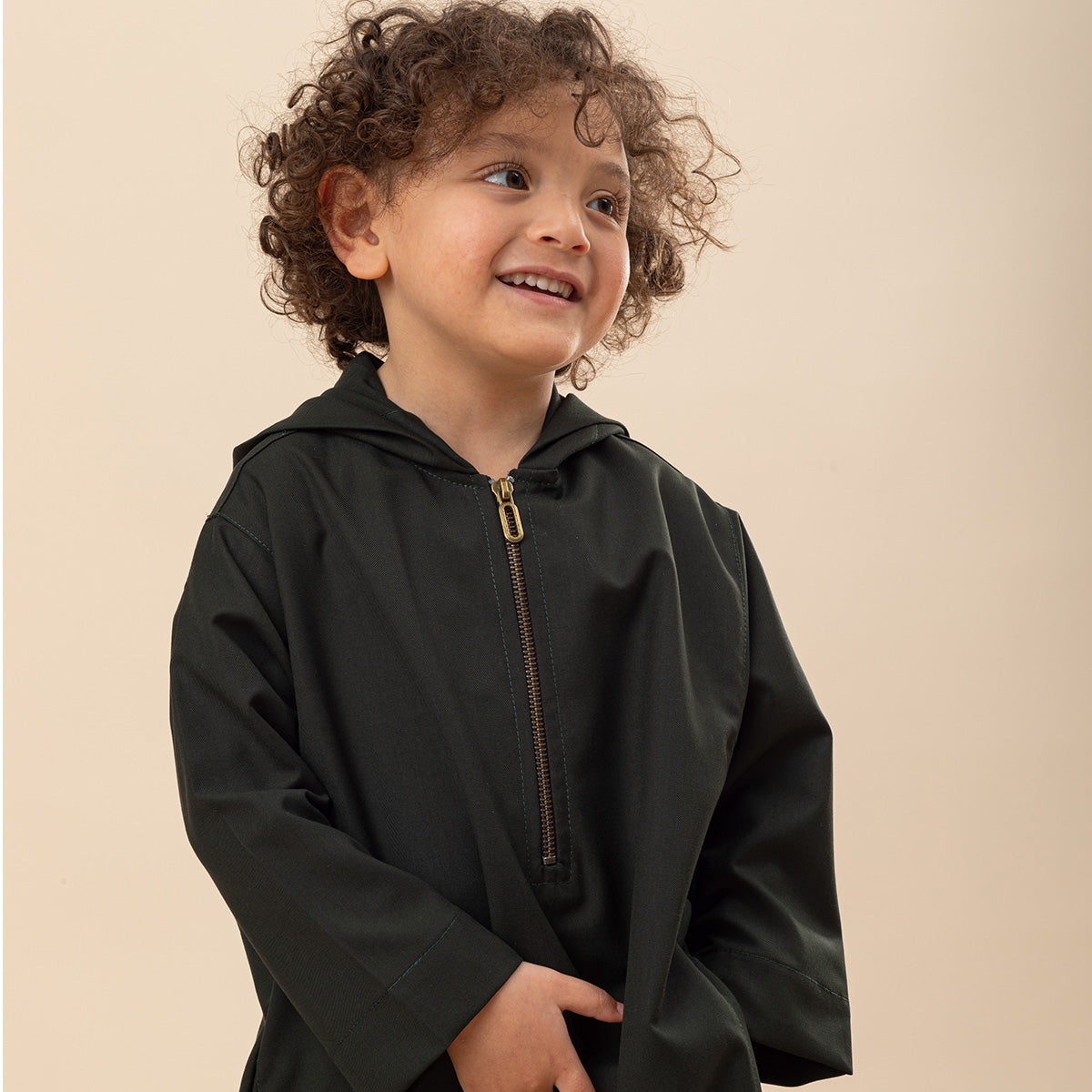 Kids Jilbab Royal Green