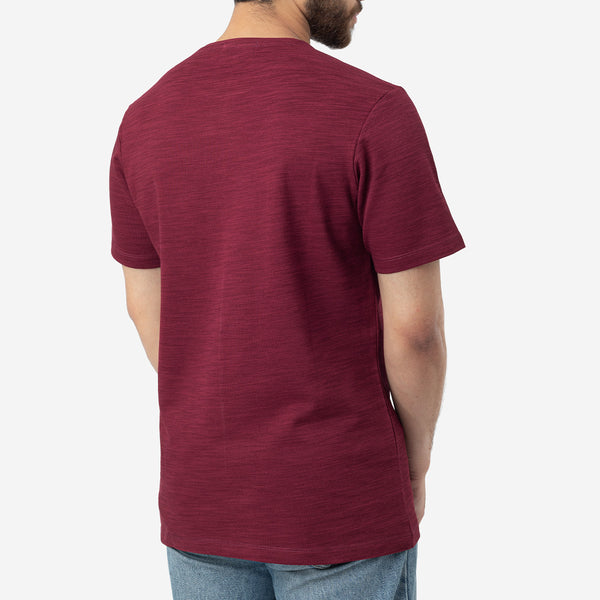 Slub Tee Maroon