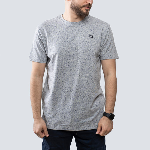 Splashed Navy