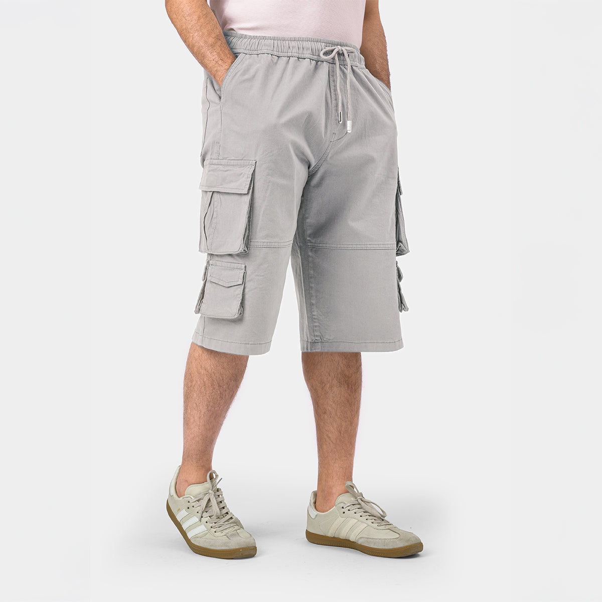 Work Shorts Light Grey