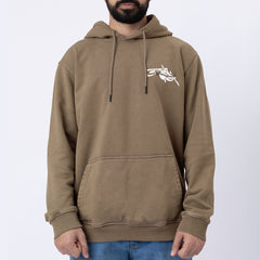 Washed Hoodie Brown