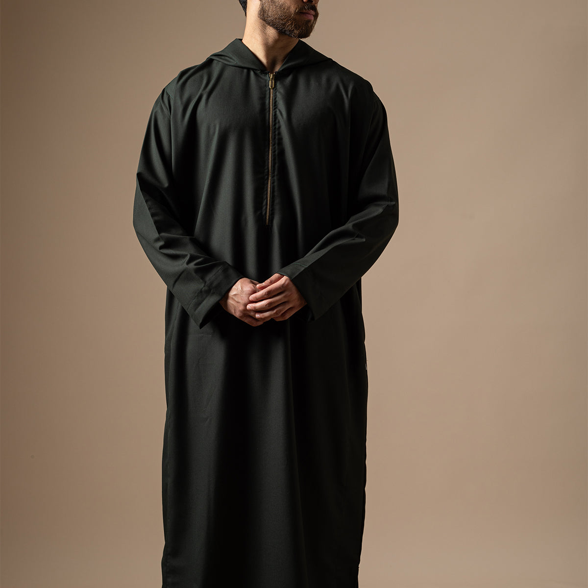 جلباب إستبرق. أخضر ملكي Main image