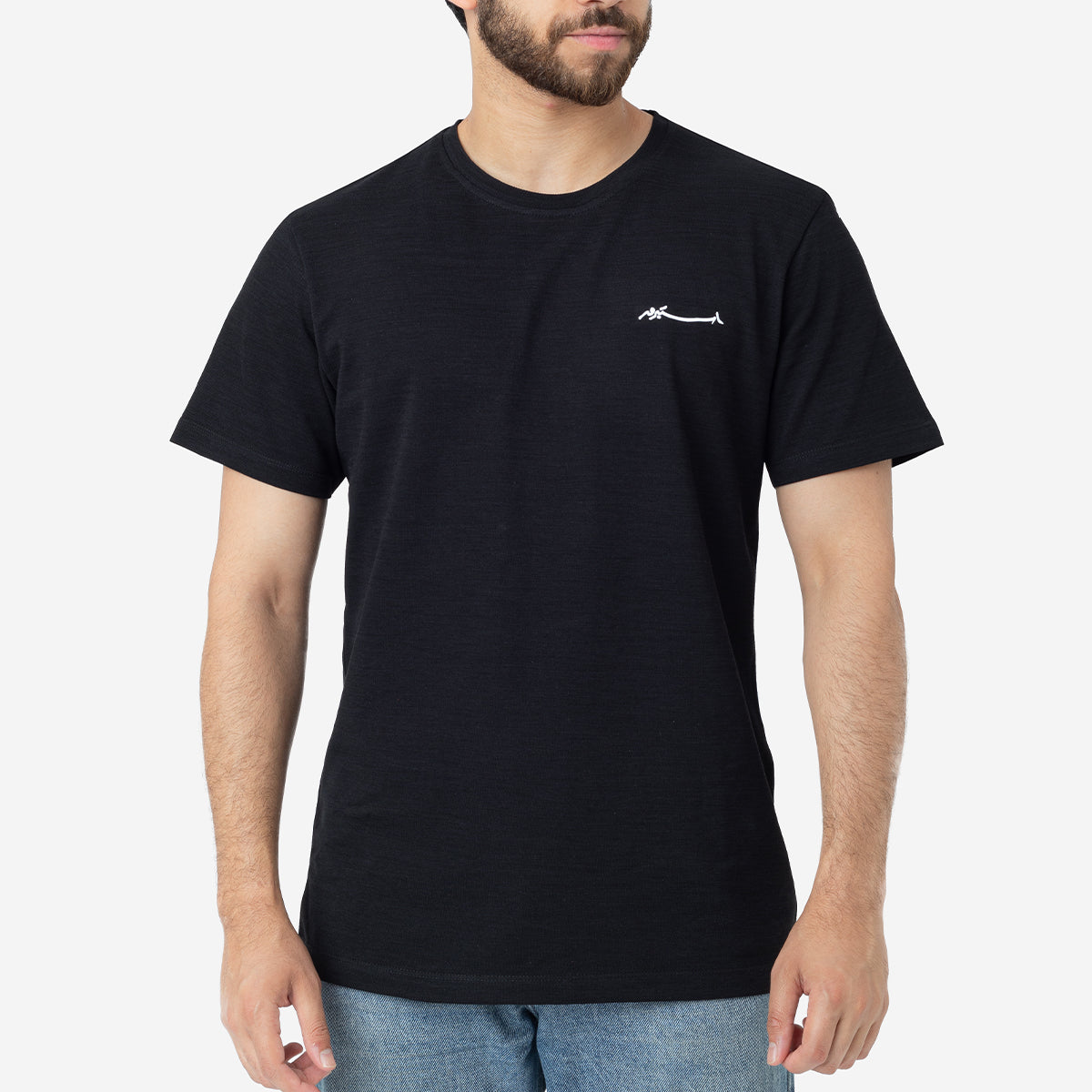 Slub Tee Black Main image
