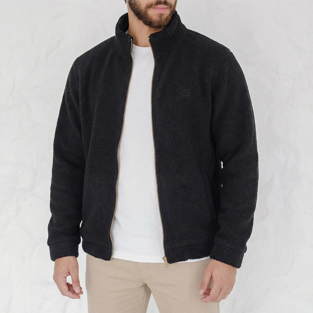 Teddy Jacket Black Secondary image