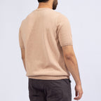 Knitted Crewneck Beige Tan