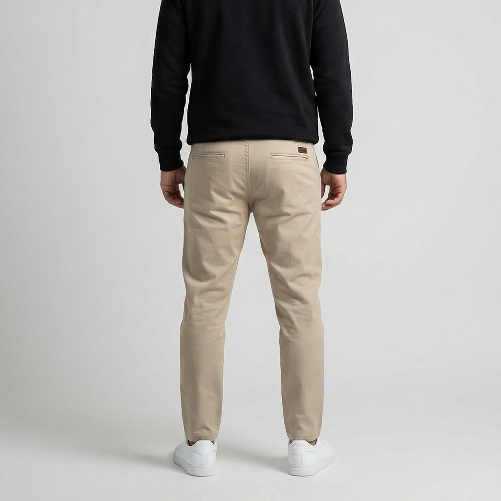 Classic Gabardine Pants Beige
