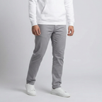 Classic Gabardine Pants . Light Gray