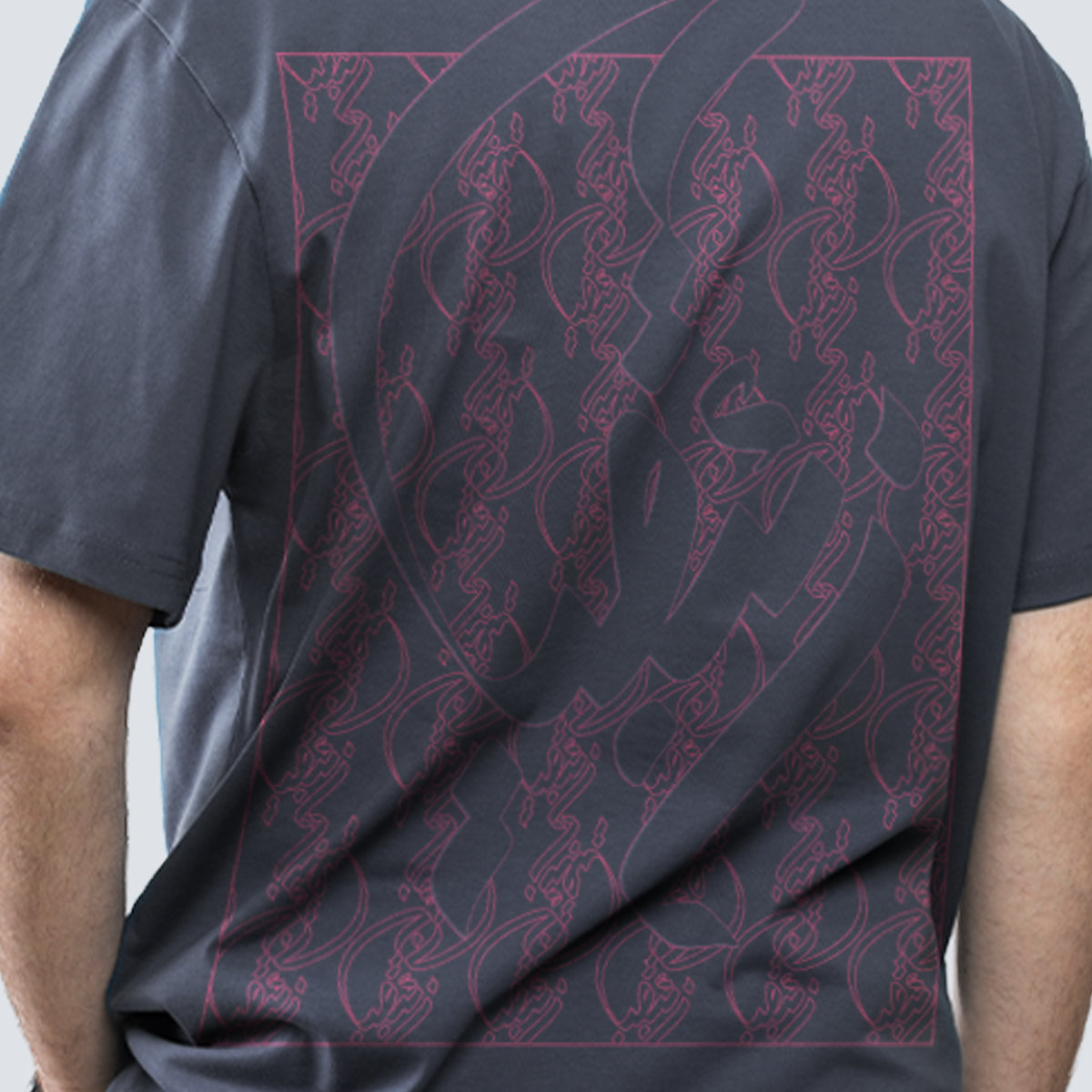 تي-شيرت جرافيتي زئبقي Secondary image