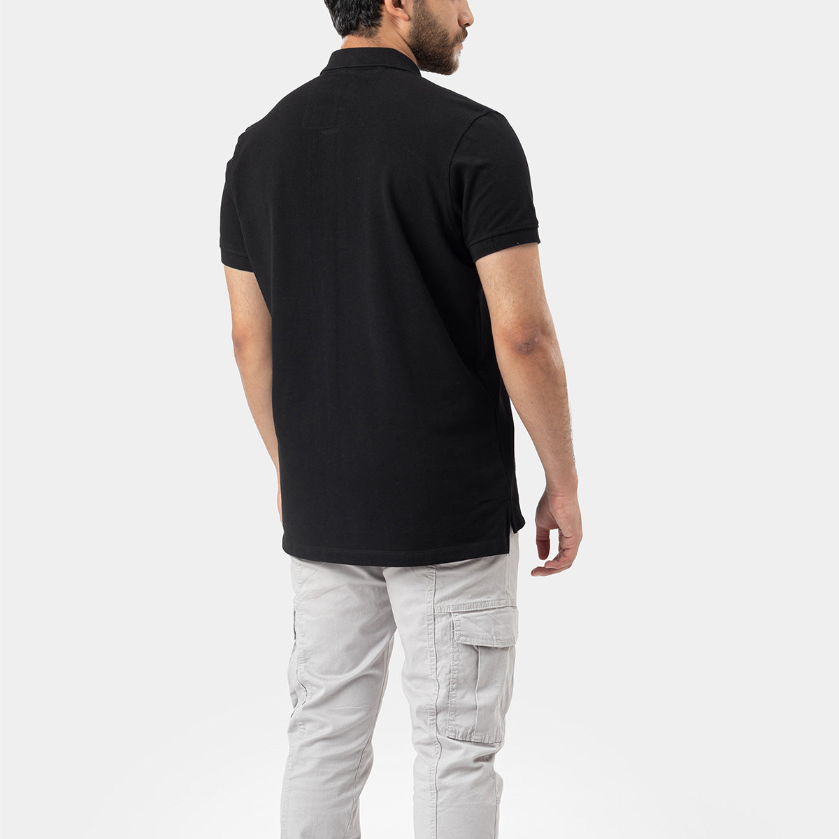 Polo T-Shirt Black Secondary image