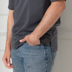 Stabraq Split Tee Gray