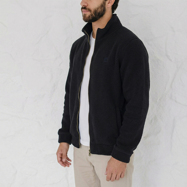 Teddy Jacket Black