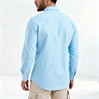 Plain Oxford Shirt Baby Blue