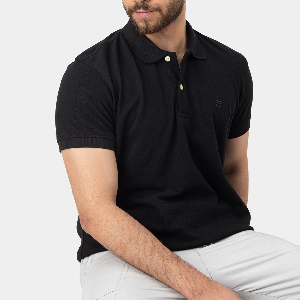 Polo T-Shirt Black