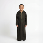 Kids Wool Thawb Green