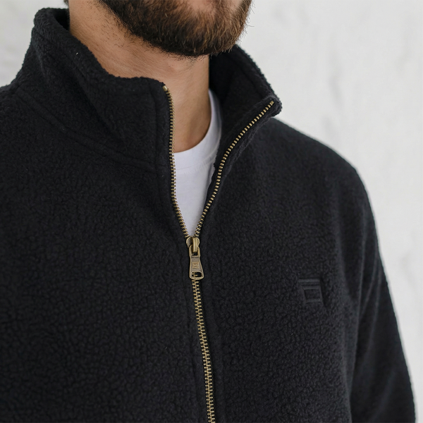 Teddy Jacket Black