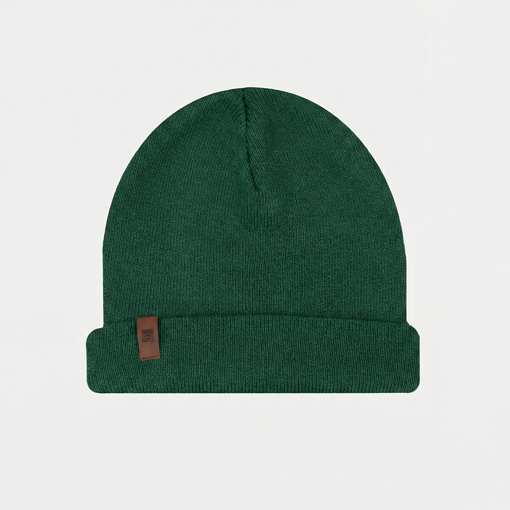 Signature beanie Green