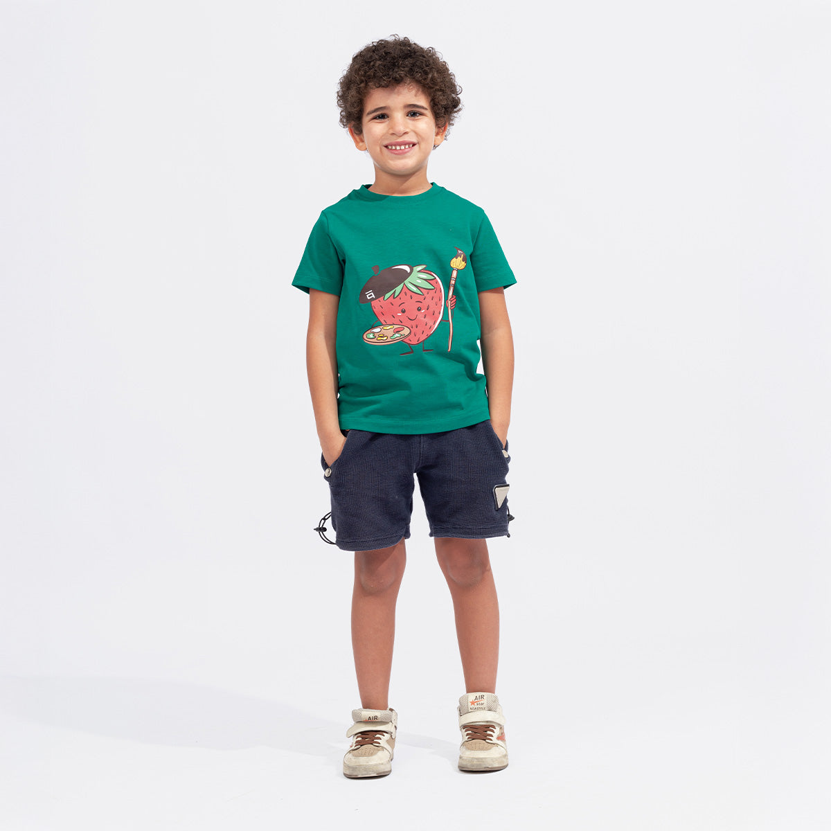 ArtistBerry Kids Tee Green Main image
