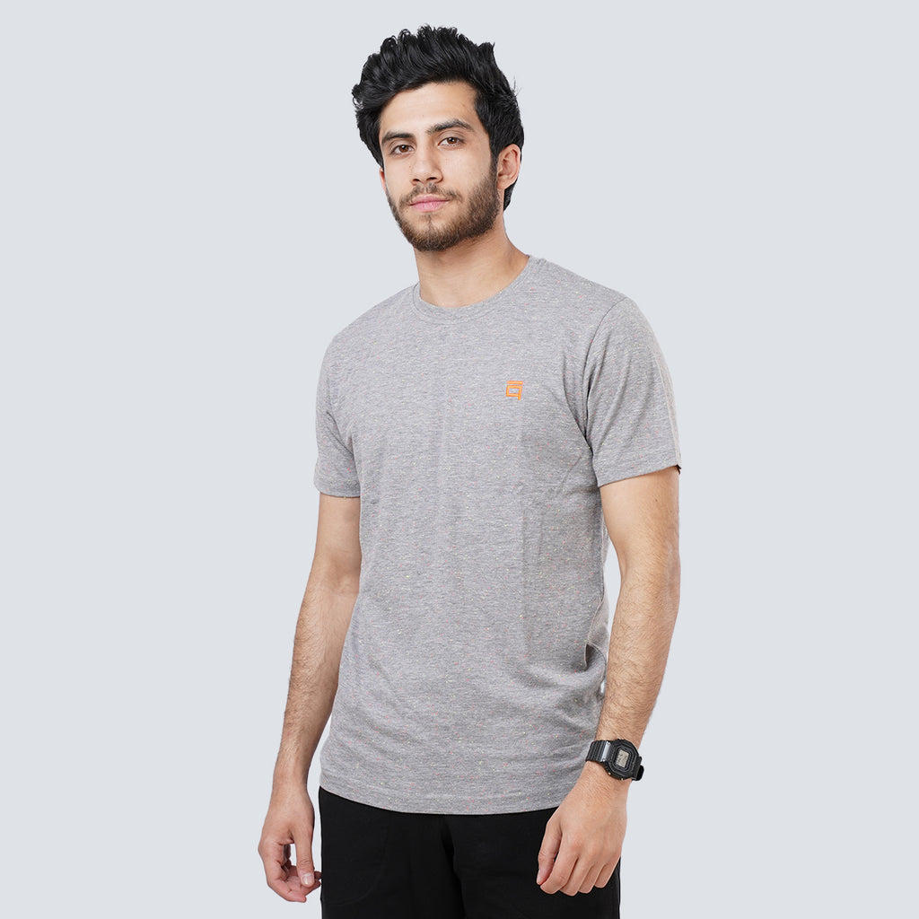 Splashed Neon Orange