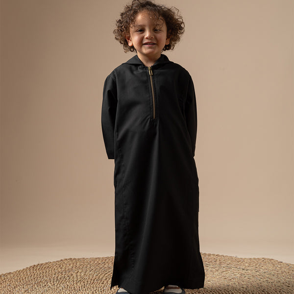 Kids Jilbab Black