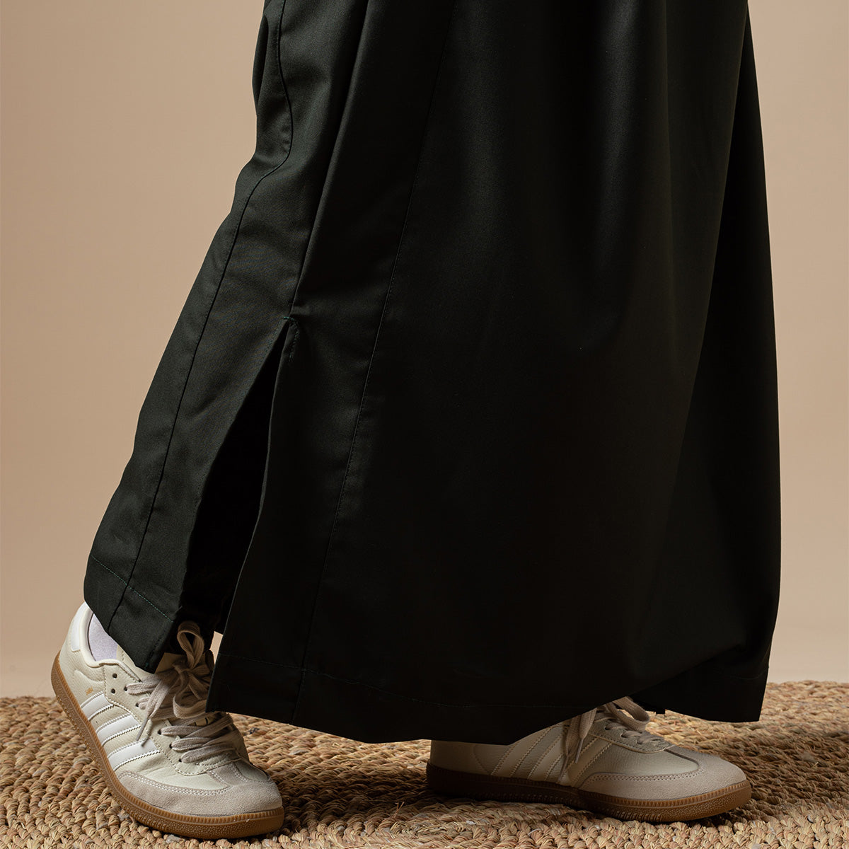 جلباب إستبرق. أخضر ملكي