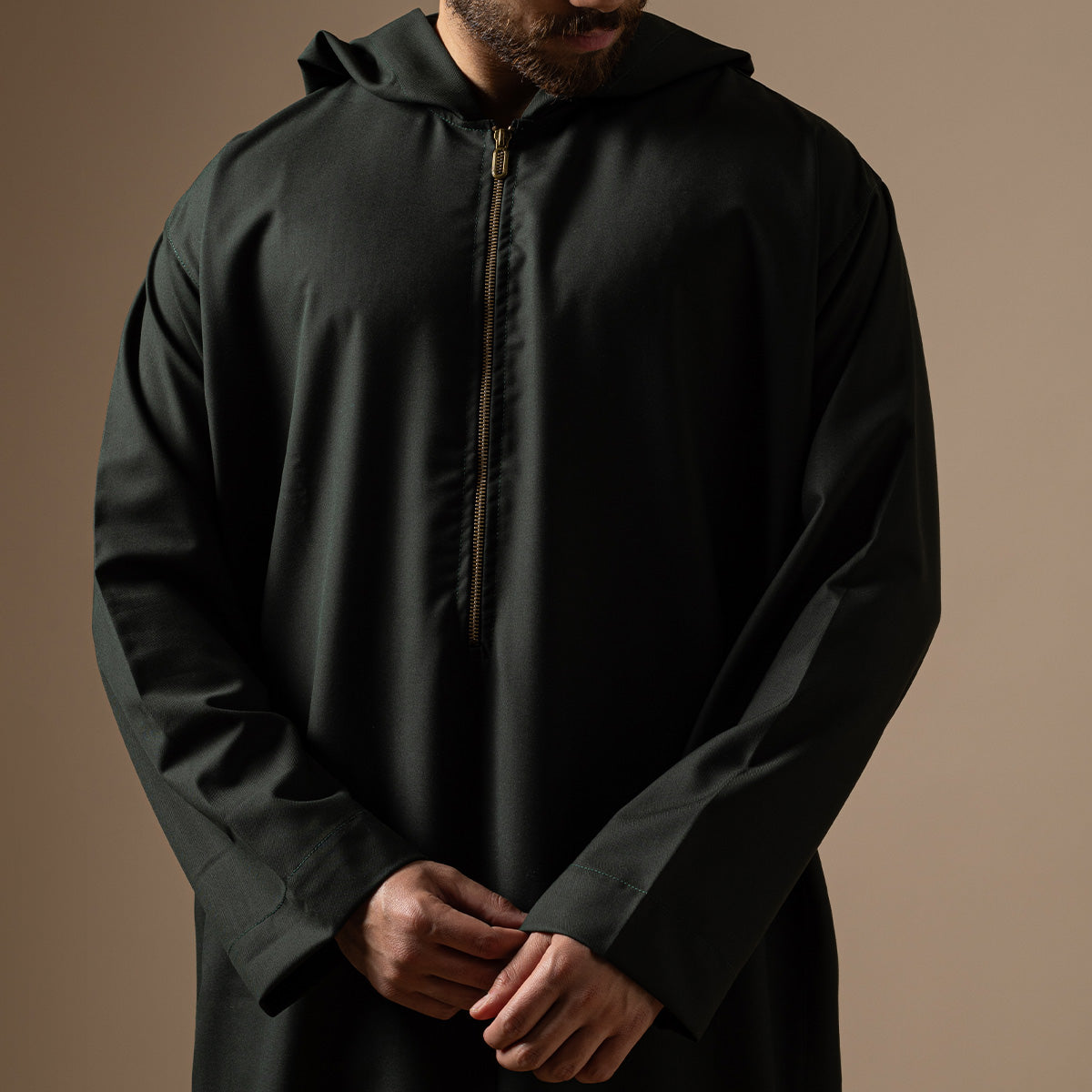 جلباب إستبرق. أخضر ملكي