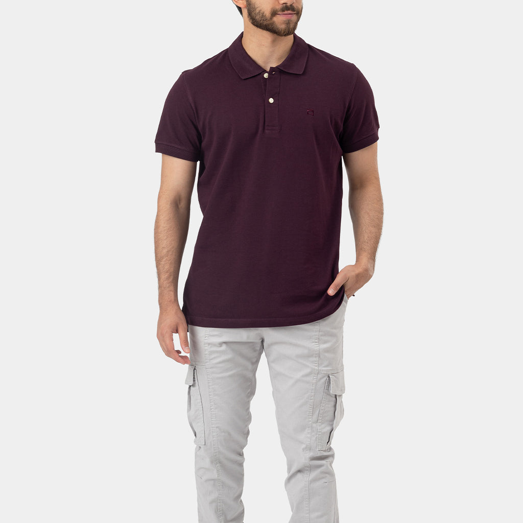Polo T-Shirt burgandy