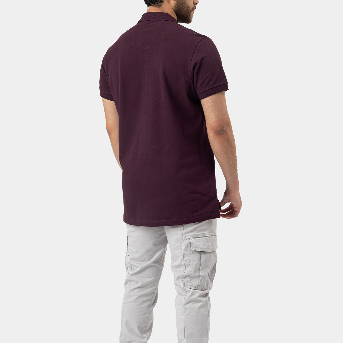 Polo T-Shirt burgandy