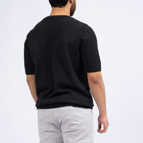 Knitted Crewneck Black