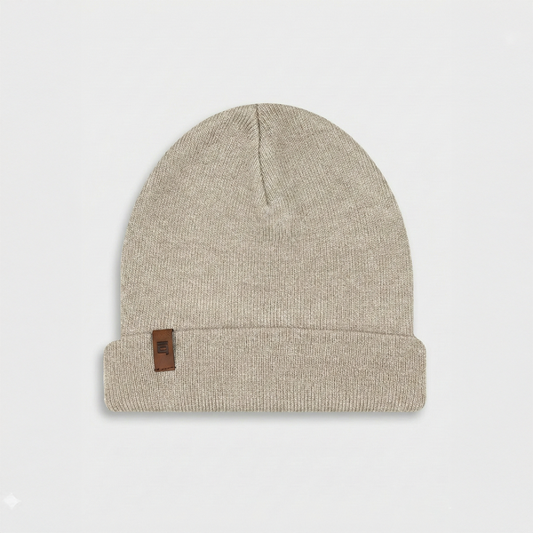 Signature beanie Beige