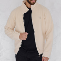 Teddy Jacket. Beige