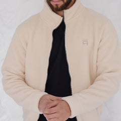 Teddy Jacket. Beige