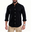 Plain Oxford Shirt Black