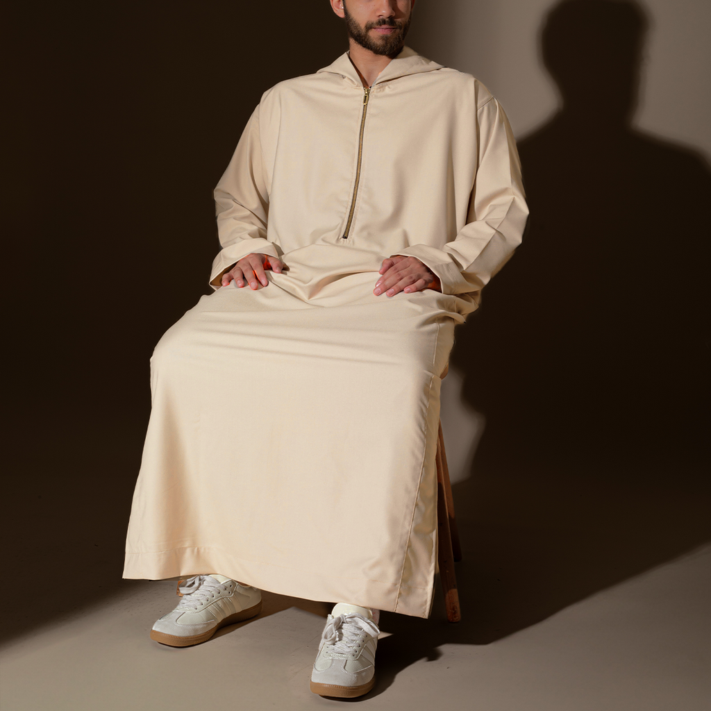 Stabraq Jilbab light Beige