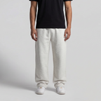 Wide-Leg Sweatpants Heather Gray