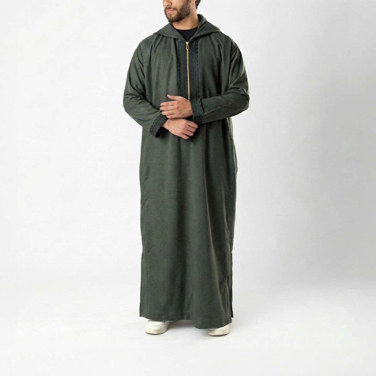 Wool Thawb Green Main image