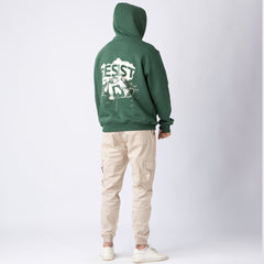 Resist Hoodie Green