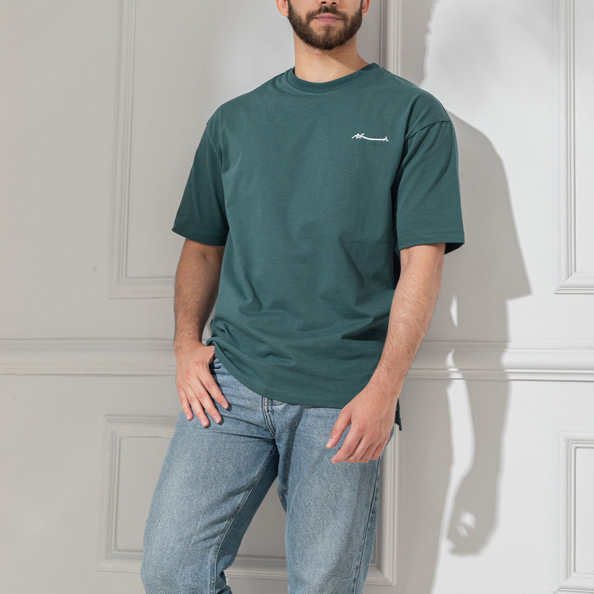 Stabraq Split Tee Teal Main image