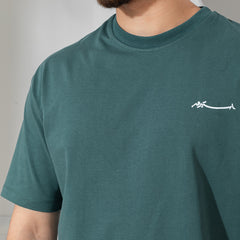 Stabraq Split Tee Teal